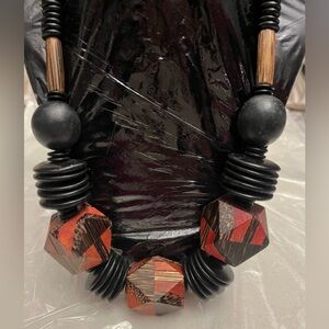 Vintage Wood Necklace